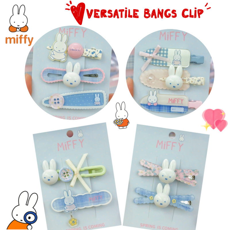 Photography Basic - New Miffy rabbit bangs clip simple