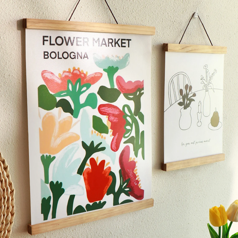 Photography Definition - 1PC Magnetic Wooden Picture Hanger Frames