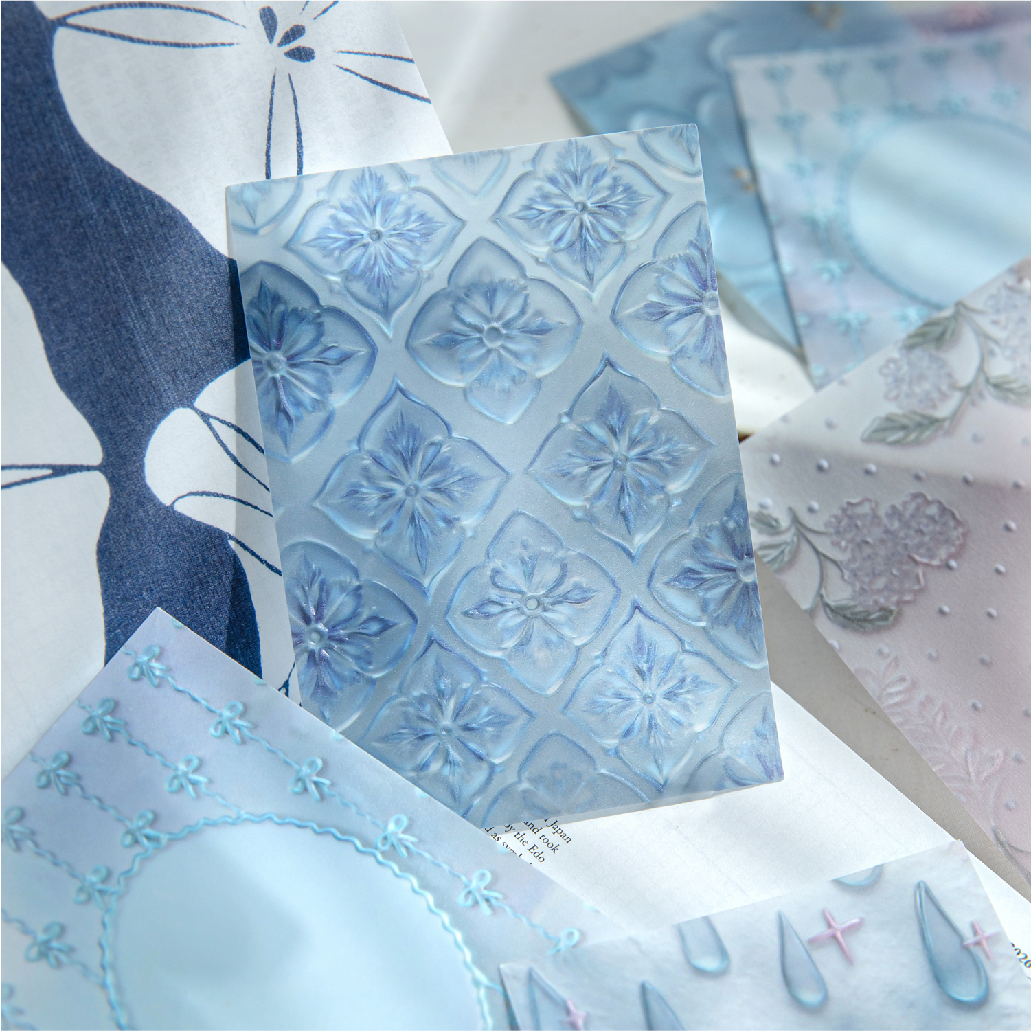 Photography Journal - 10pcs Relief Litmus Paper Decor Scrapbook