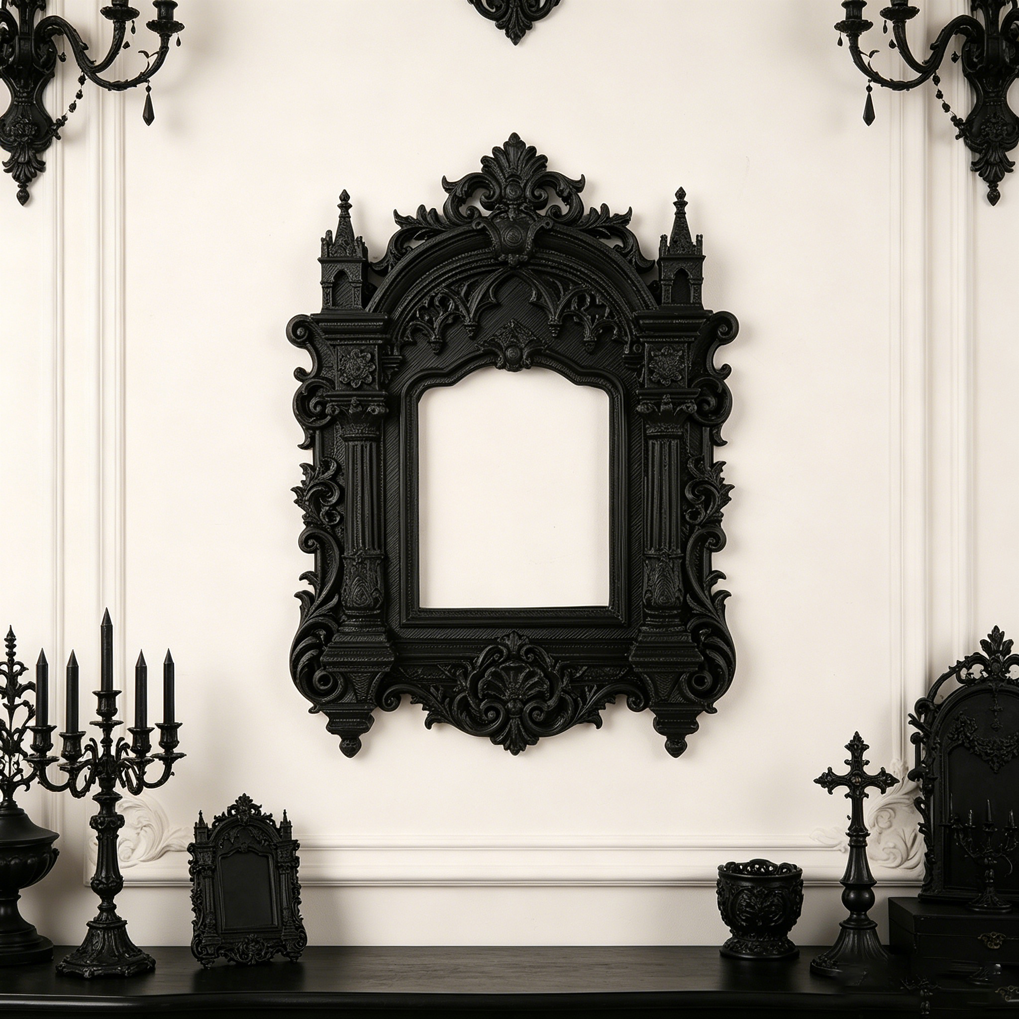 Photography Definition - Cross-border Gothic castle relief photo frame