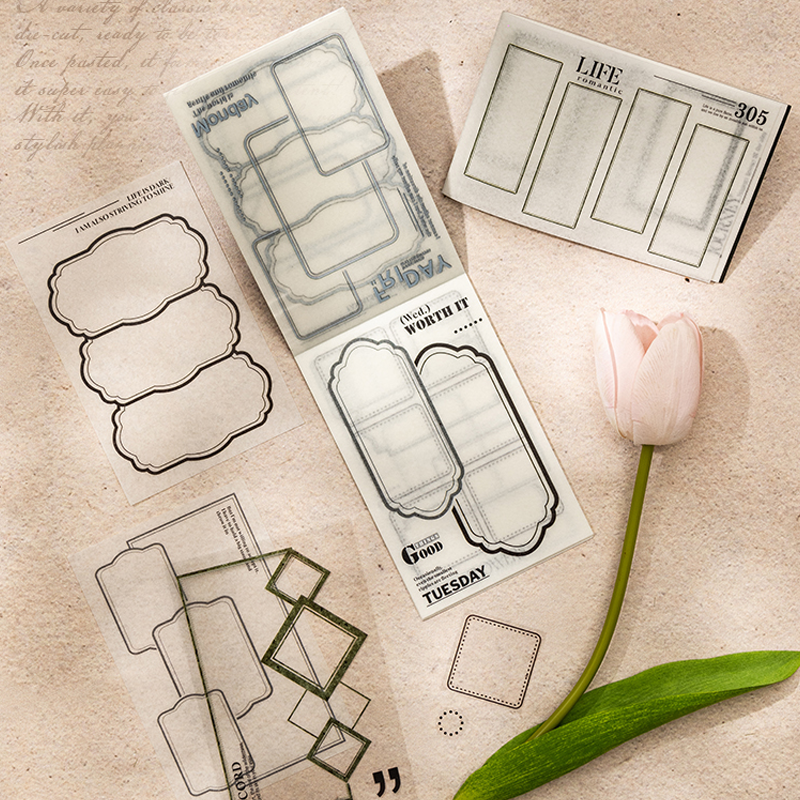 Photography Basic - Mr. Paper 18pcs/bag Basic Border Theme