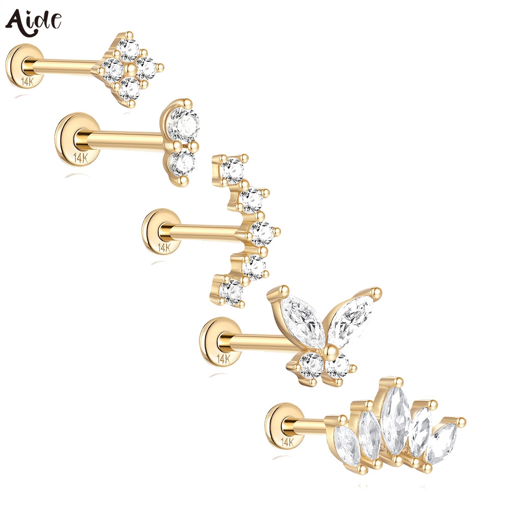 Photography Basic - Aide DIY Zircon Pearl Earring 14k