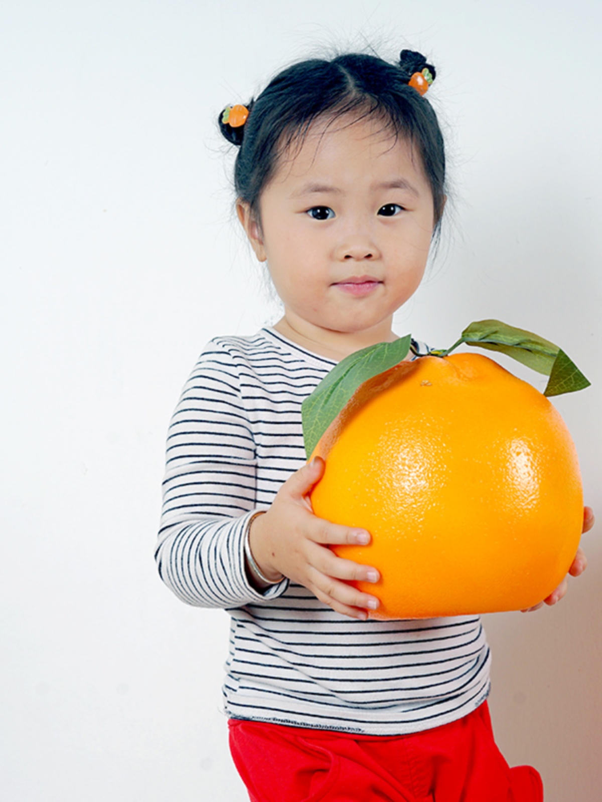 Photography Model - Lifelike Oversized Orange Model Fake Orange