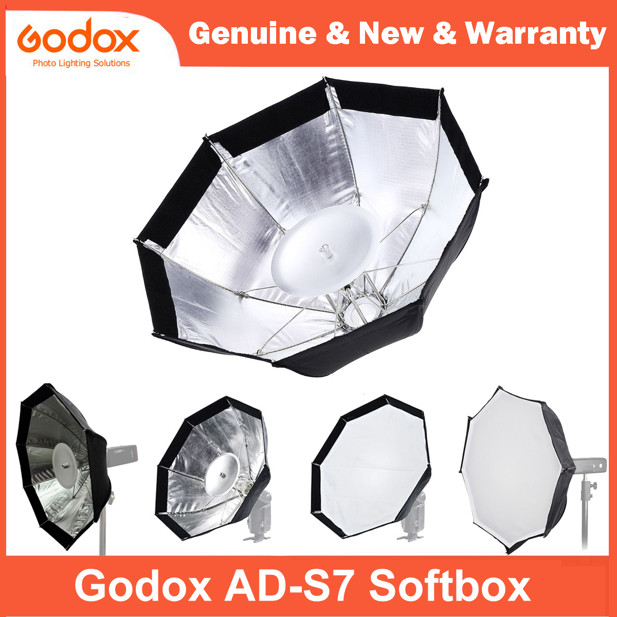 Godox AD-S7 Multifunctional So - đánh giá và giá Photography Umbrella Light