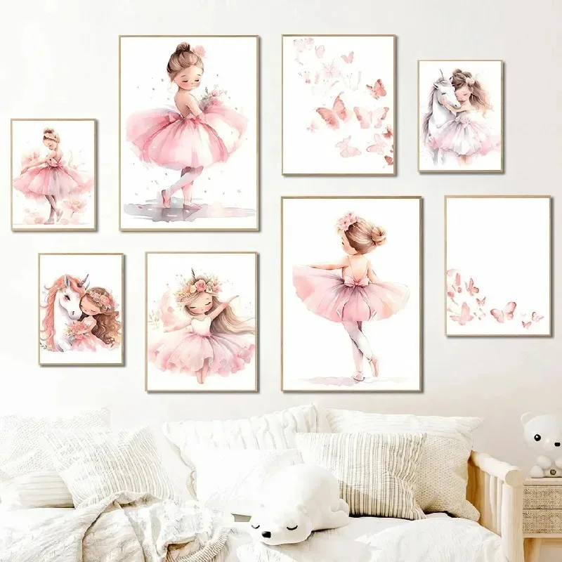 Pink Ballerina Girl Unicorn Bu - đánh giá và giá Photography Pose