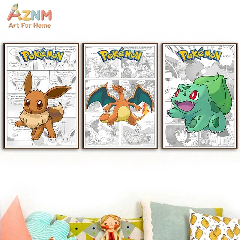 AZNM Pokemon Comic Style Canva - đánh giá và giá Photography Pose