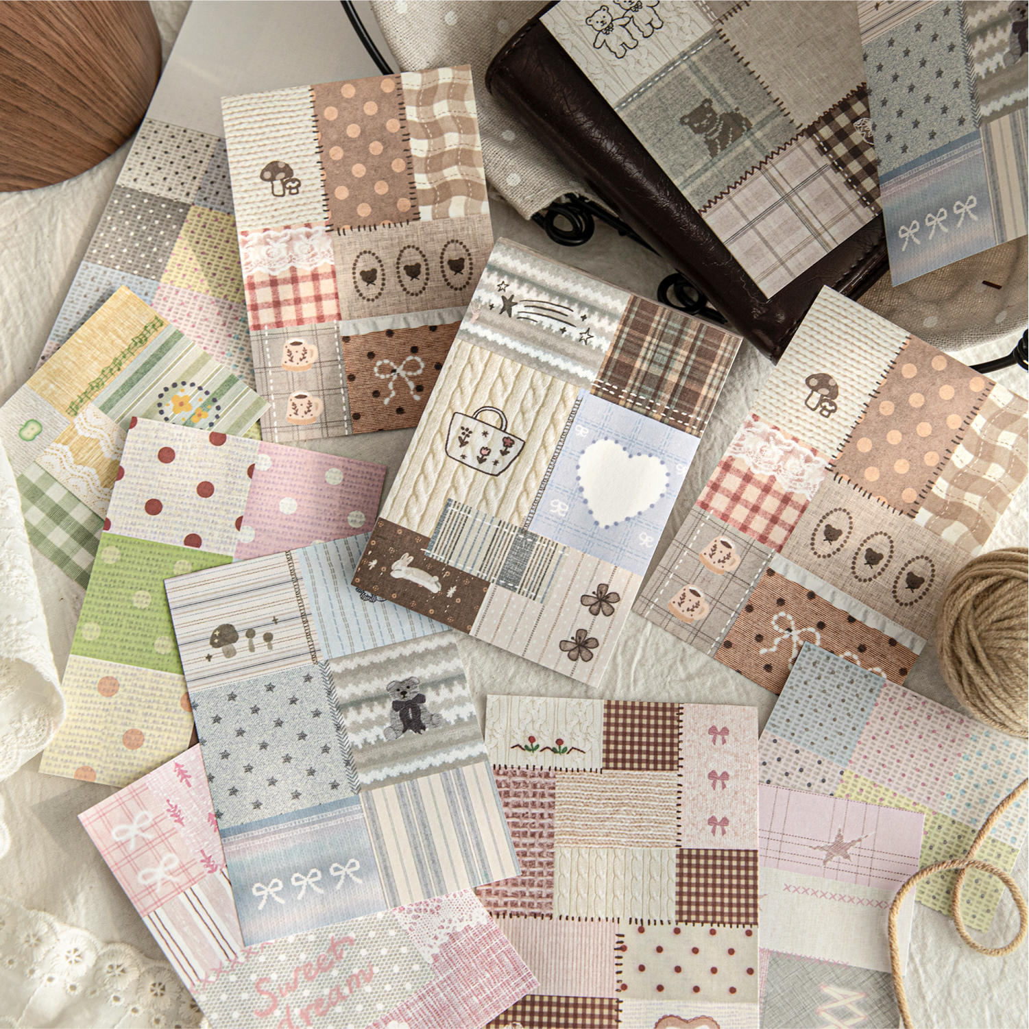 50pcs creative splice pattern  - đánh giá và giá Photography Journal