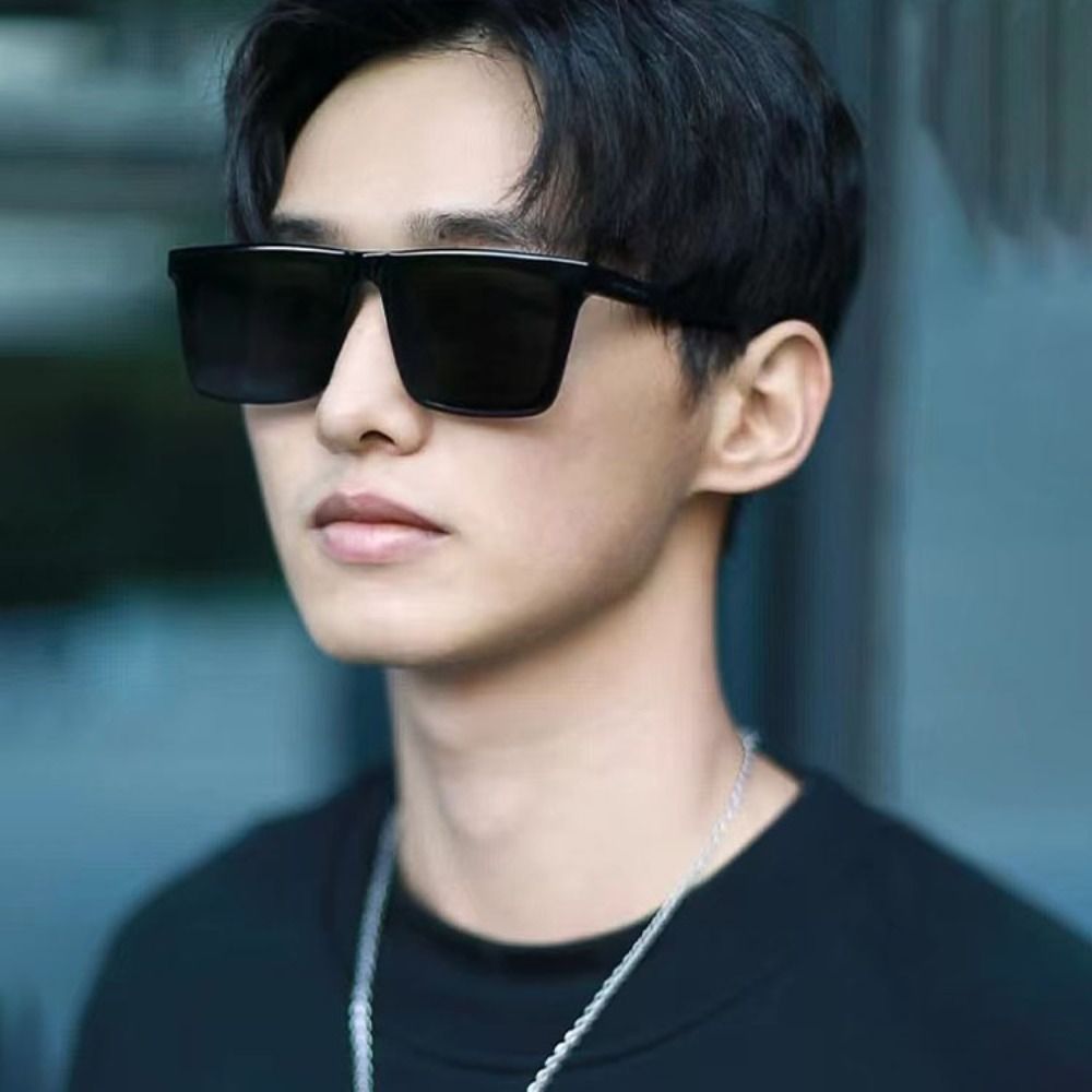 Simple Square Frame Sunglasses - đánh giá và giá Photography Basic