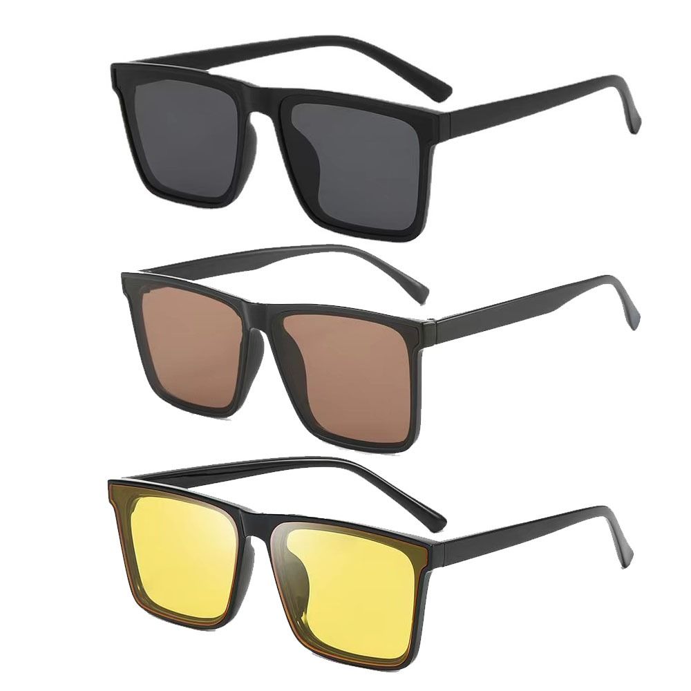 Simple Square Frame Sunglasses - đánh giá và giá Photography Basic