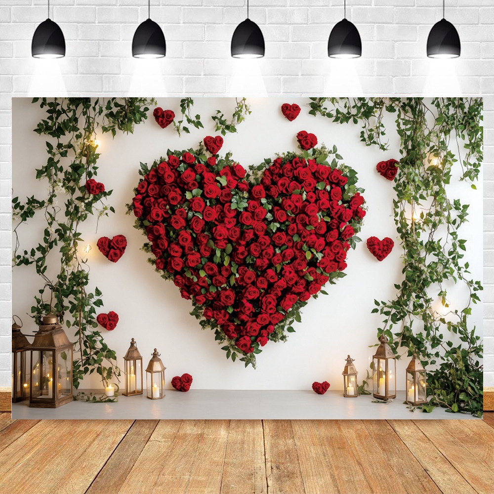 Valentine's Day Backdrop Large - đánh giá và giá Photography Date