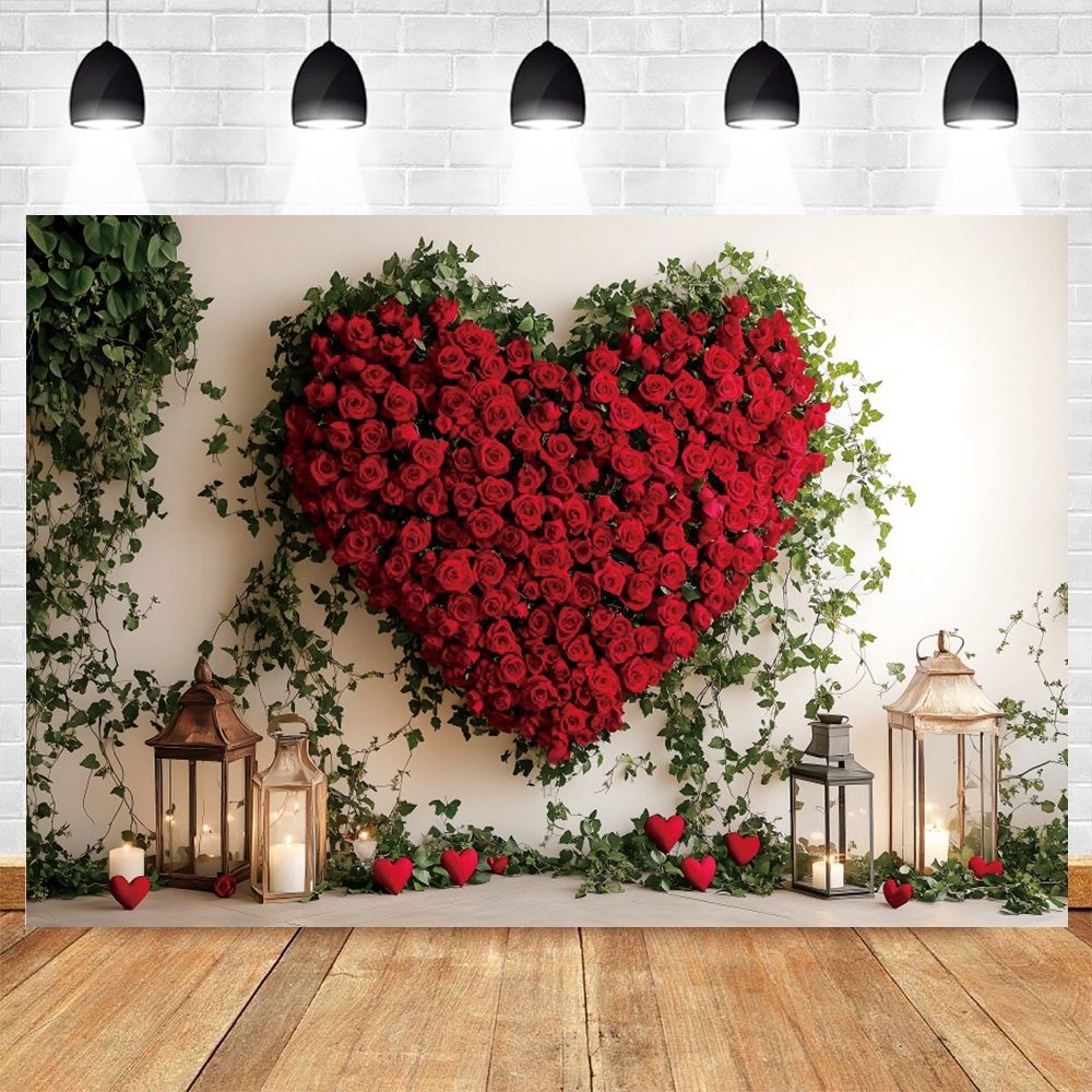 Valentine's Day Backdrop Large - đánh giá và giá Photography Date