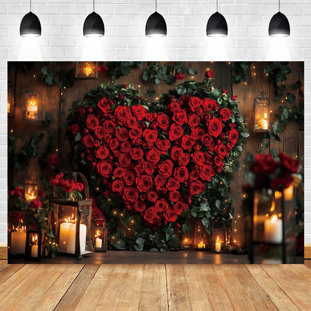 Valentine's Day Backdrop Large - đánh giá và giá Photography Date