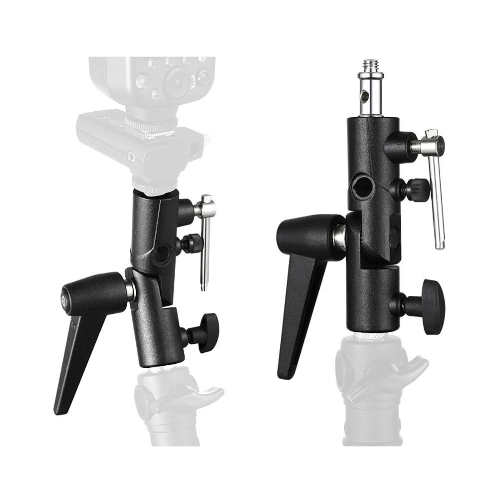 Flash Bracket Hot Shoe Umbrell - đánh giá và giá Photography Umbrella Light