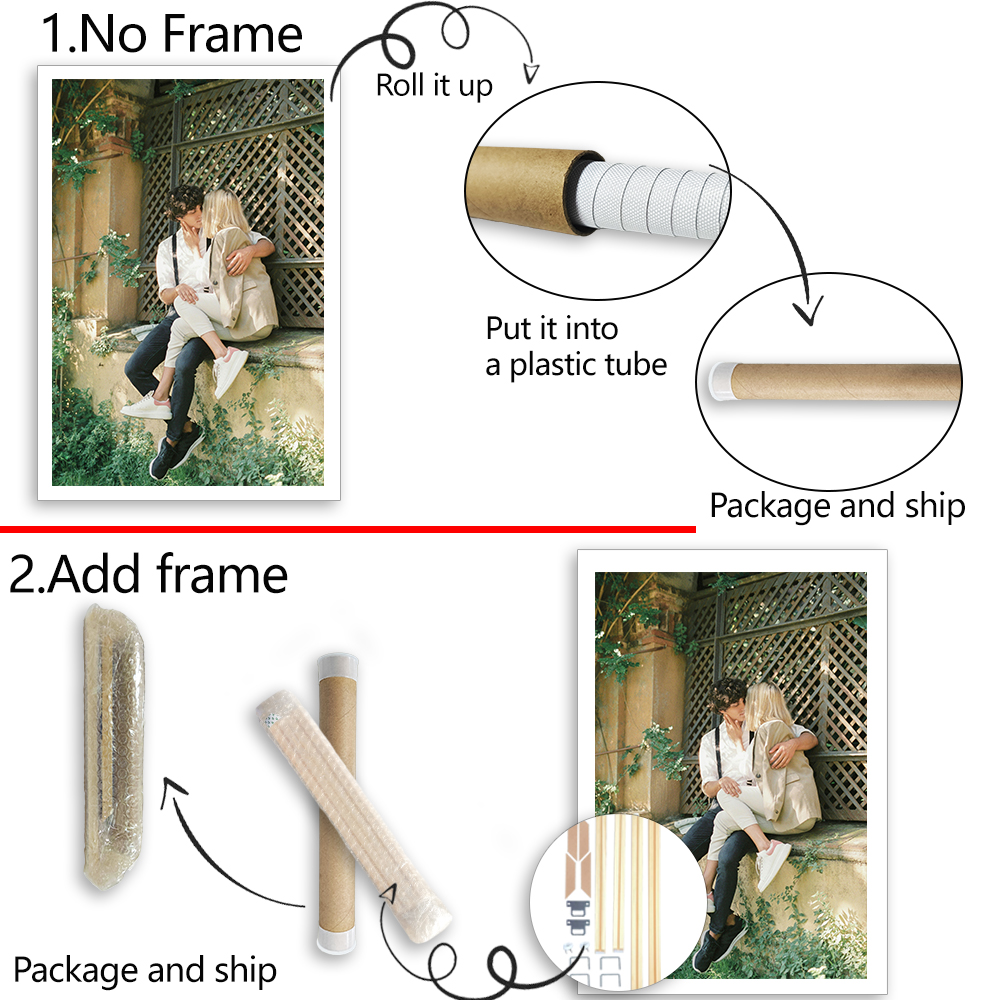 1 Pc Customized Photos on Canv - đánh giá và giá Photography Pose
