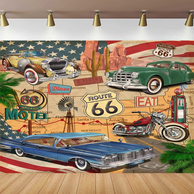 Vintage Route 66 Photography B - đánh giá và giá Photography Roadmap