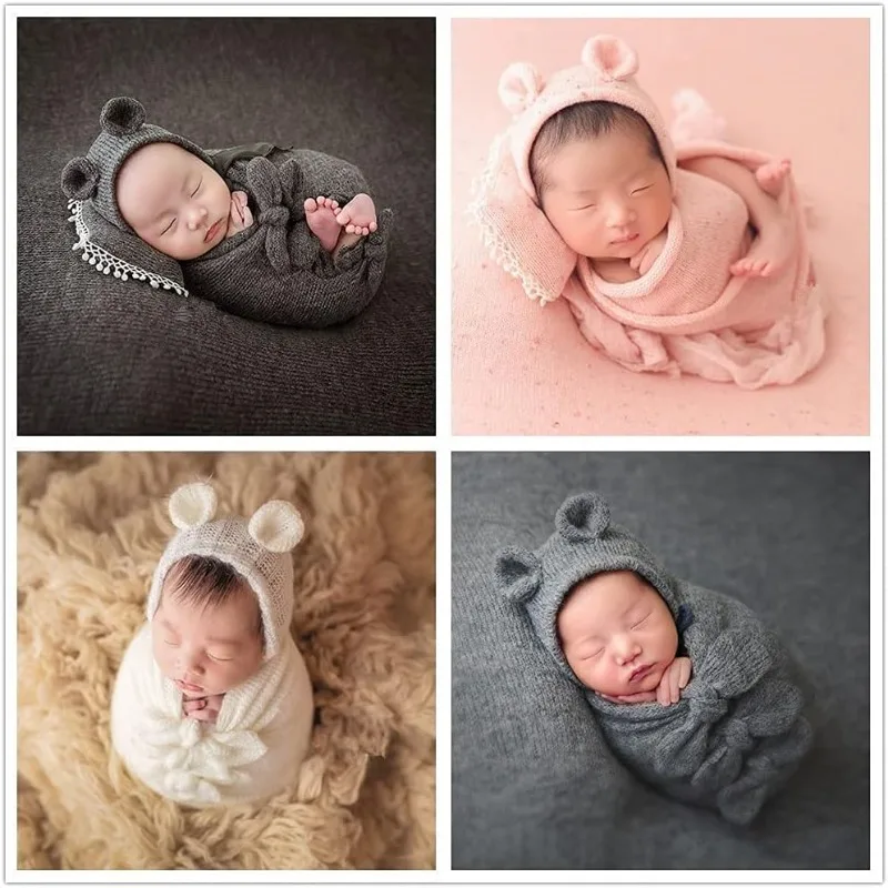 Prince Bear Hat & Swaddle Bag  - đánh giá và giá Photography Outfits