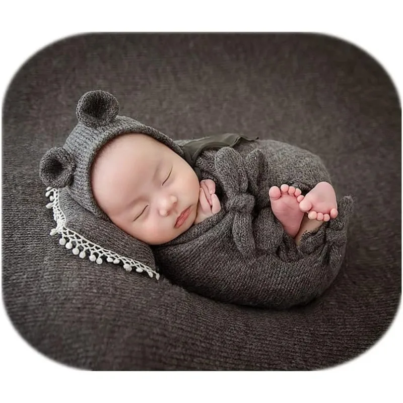 Prince Bear Hat & Swaddle Bag  - đánh giá và giá Photography Outfits