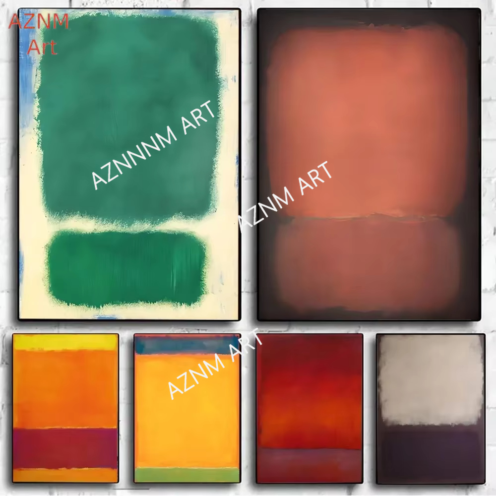1pc Mark Rothko Poster No Fram - đánh giá và giá Photography Pose