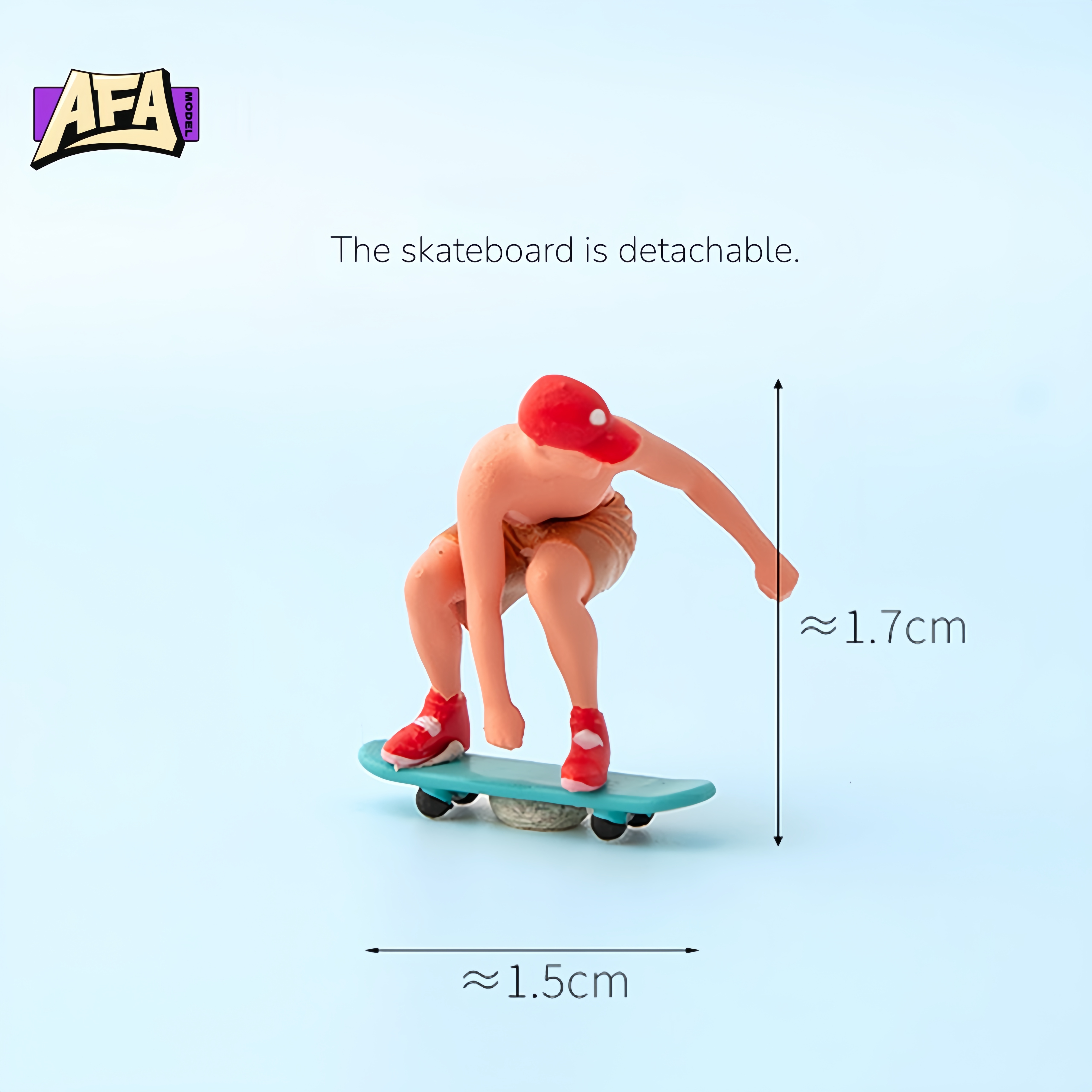 1 64 resin diorama skate Minia - đánh giá và giá Photography Model
