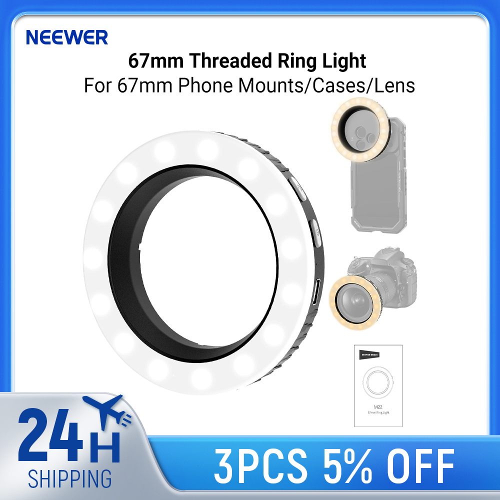 NEEWER Basics 67mm Threaded Ri - đánh giá và giá Photography Basic
