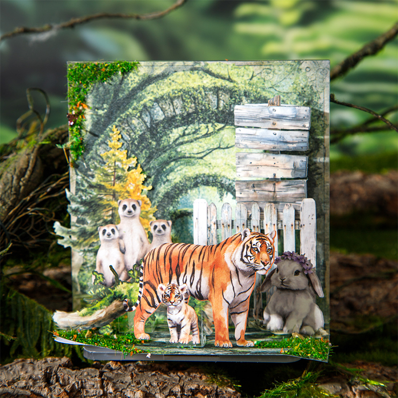 100pcs/box forest animals Deco - đánh giá và giá Photography Journal
