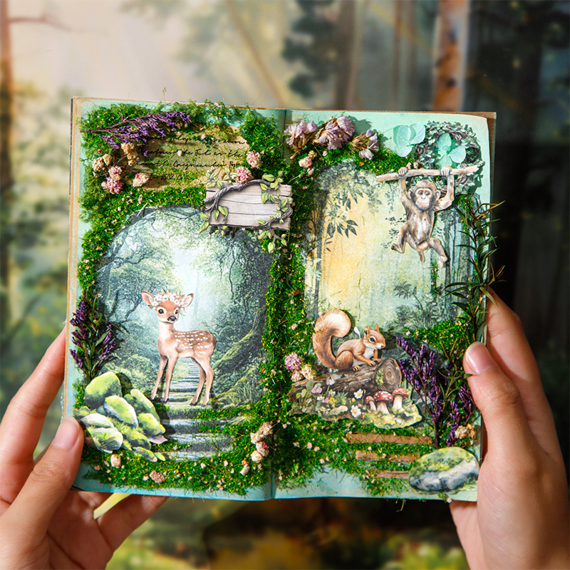 100pcs/box forest animals Deco - đánh giá và giá Photography Journal
