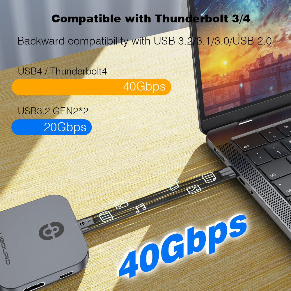 UGOURD Short USB4 Date Cable U - đánh giá và giá Photography Date