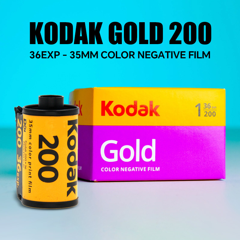 Original KODAK GOLD 200 35mm F - đánh giá và giá Photography Date