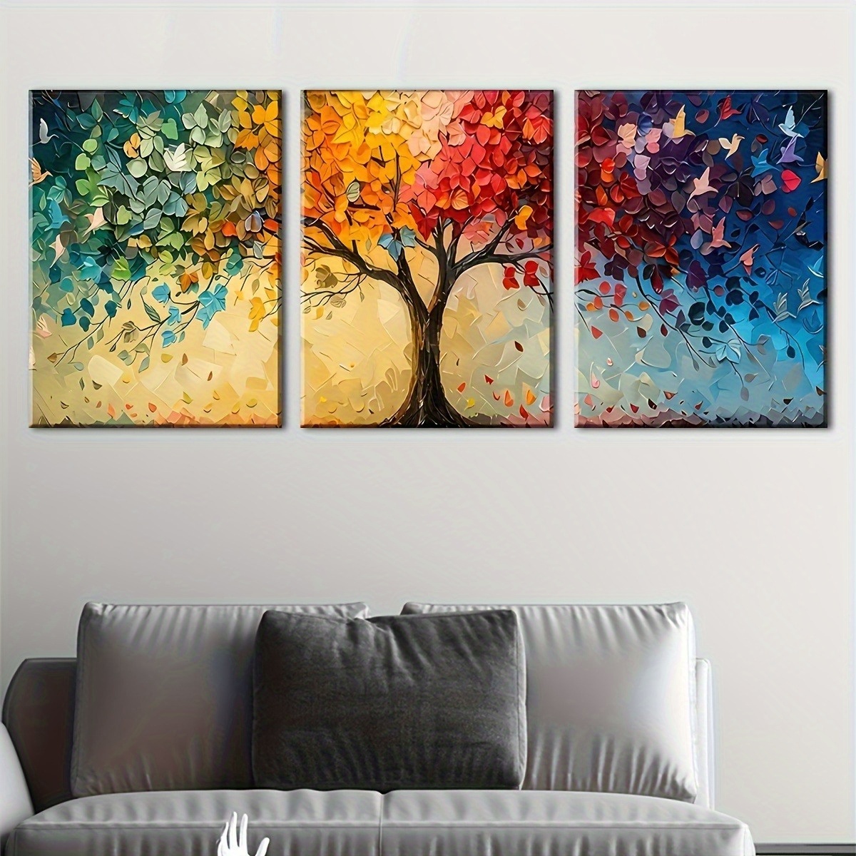3pcs/Set Colorful Abstract Tre - đánh giá và giá Photography Pose