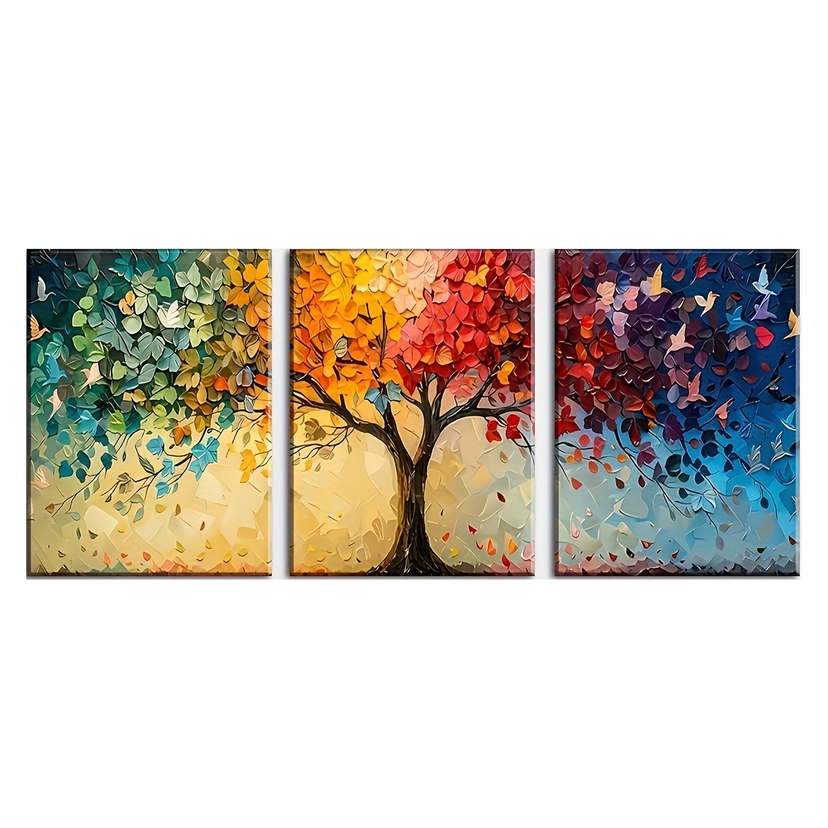 3pcs/Set Colorful Abstract Tre - đánh giá và giá Photography Pose