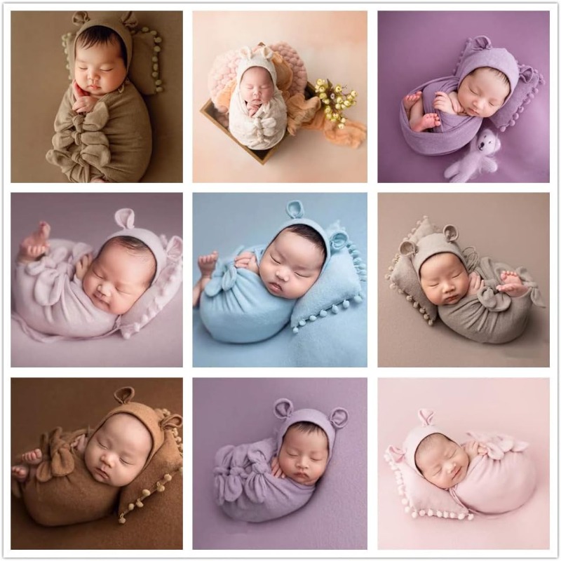 Newborn Photography Set Hat +  - đánh giá và giá Photography Outfits