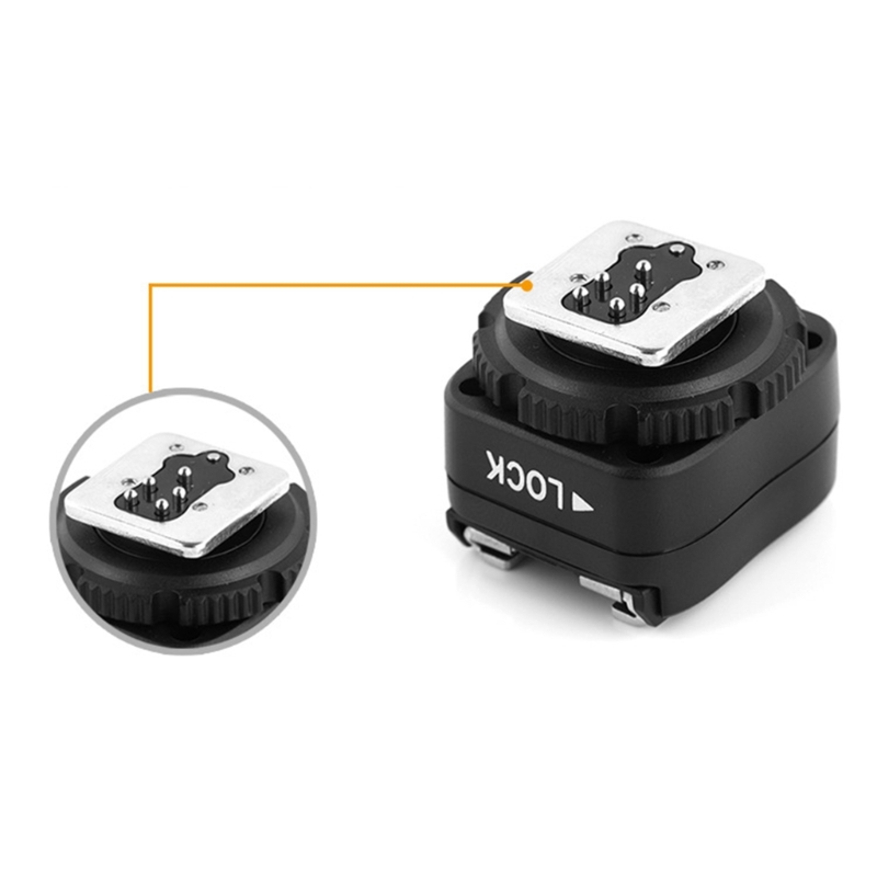 Flashing Hot Shoe TF321 Flashi - đánh giá và giá Hot Shoe Adapter