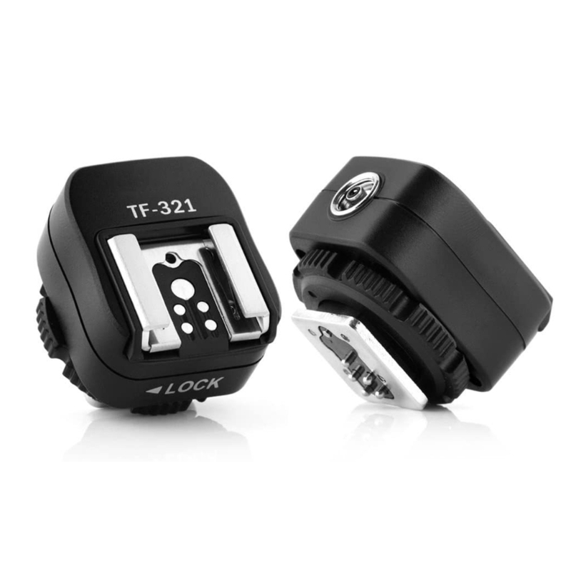 Flashing Hot Shoe TF321 Flashi - đánh giá và giá Hot Shoe Adapter