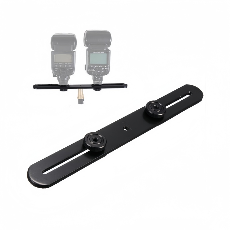 Dual Flash Bracket Hot Shoe Br - đánh giá và giá Hot Shoe Adapter