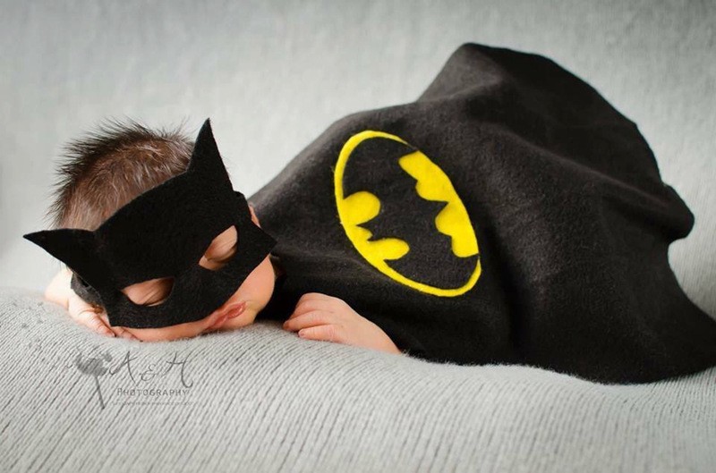 Newborn Baby Batman Cape and W - đánh giá và giá Photography Outfits
