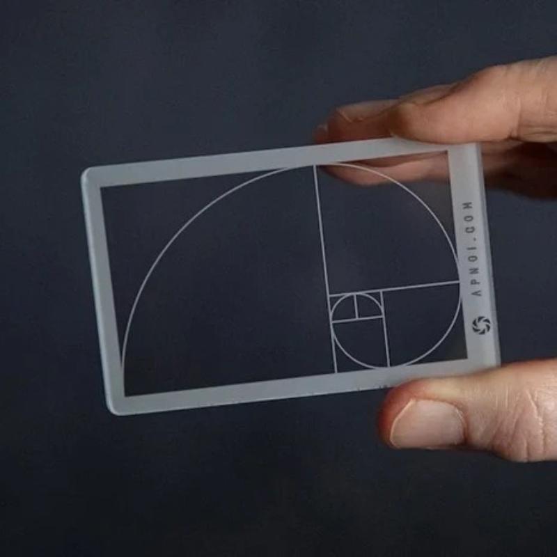 1/3Pcs Fibonacci Golden Ratio  - đánh giá và giá Photography Golden Ratio