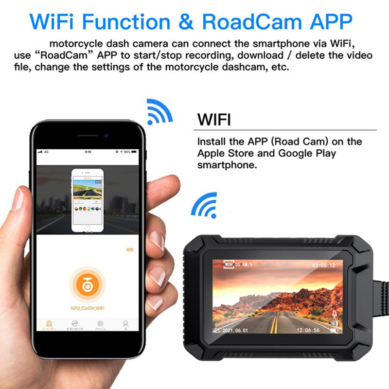 WiFi Motorcycle DVR Dash Cam 1 - đánh giá và giá Photography Date